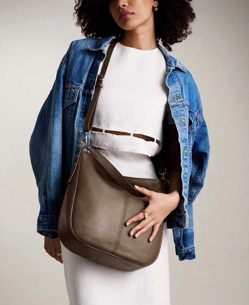 Fossil Women's Jolie Leather Hobo Bag