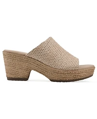 Cliffs by White Mountain Women's Biando Wedge Slip-On Sandals