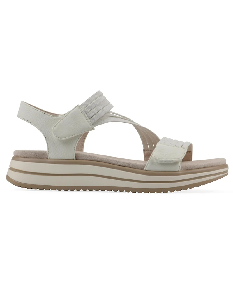 Cliffs by White Mountain Women's Hapford Sport Round Toe Sandals