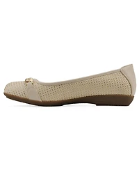 Cliffs by White Mountain Women's Charmed Round Toe Ballet Flats