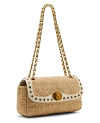 Betsey Johnson Icon Hearts Flap Small Crossbody Bag