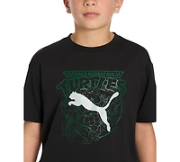 Puma X Tmnt Big Boys Relaxed Graphic T-Shirt