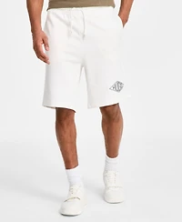Hugo by Boss Men's Cotton Relaxed 9" Pull-On Shorts