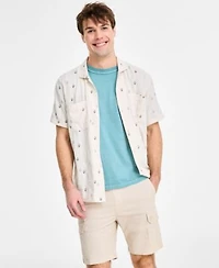 Sun Stone Mens Inside Out T Shirt Thaddeus Shirt Relaxed Fit 8 Cargo Shorts Exclusively At Macys