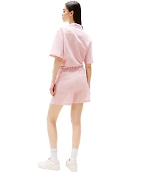 Tommy Jeans Women's Cotton-Linen Drawstring Shorts