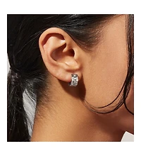 Ana Luisa Silver Hoop Earrings - Eden Silver