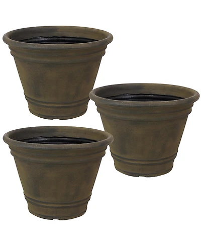 Indoor/Outdoor Patio, Garden, or Porch Weather-Resistant Franklin Flower Pot Planter - 20"
