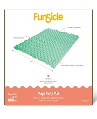 Funsicle Fresh Mint Mega Party Pool Mat