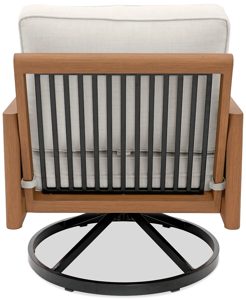 Closeout! Baxley Outdoor Swivel Chair, Created for Macys