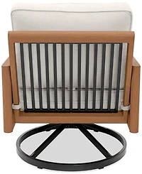 Closeout! Baxley Outdoor Swivel Chair, Created for Macys