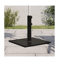 Parasol Base for 1.3"/1.5"/1.9" Poles 37.5 lb Square