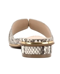 Jones New York Women's Vivell Slide Flat Sandals