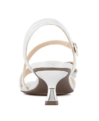 Jones New York Women's Kellery Kitten Heel Dress Sandals