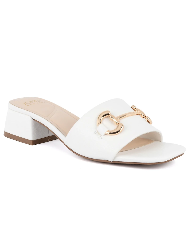 Jones New York Women's Uniqua Block Heel Dress Sandals