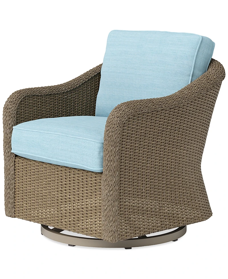 Sonetta Outdoor Swivel Chair, Created for Macy's