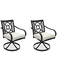 St Croix Outdoor -pc Swivel Chair Bundle Set