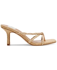 Dv Dolce Vita Women's Zini Strappy Kitten Heel Dress Sandals