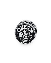 Bling Jewelry Queen Bumble Bee Charm Bead Sterling Silver European Bracelet