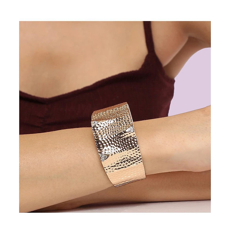 Dented Cuff Bracelet