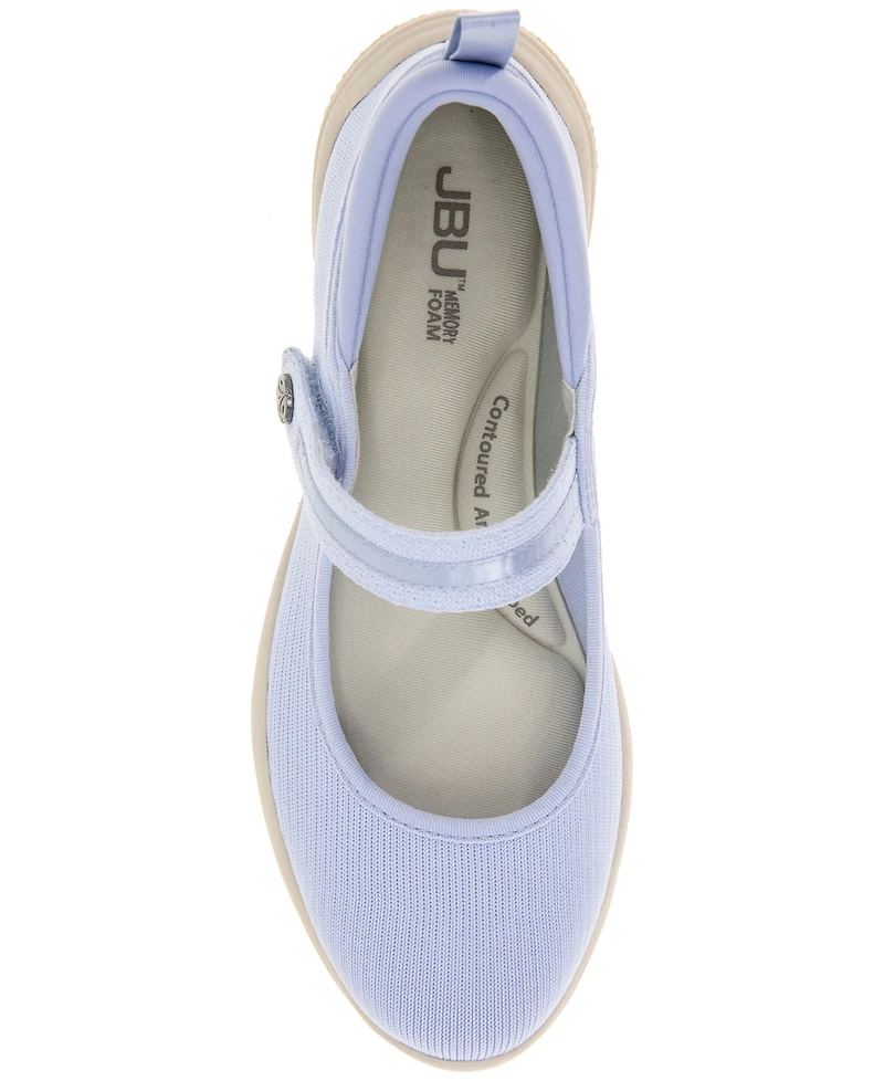 Jbu Women's Merry Mary Jane Flat Shoe