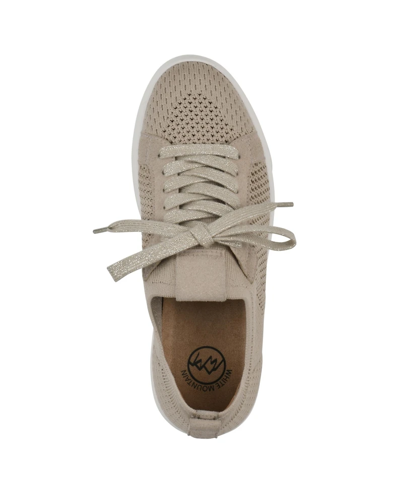 White Mountain Women's Uncut Slip-On Sneakers