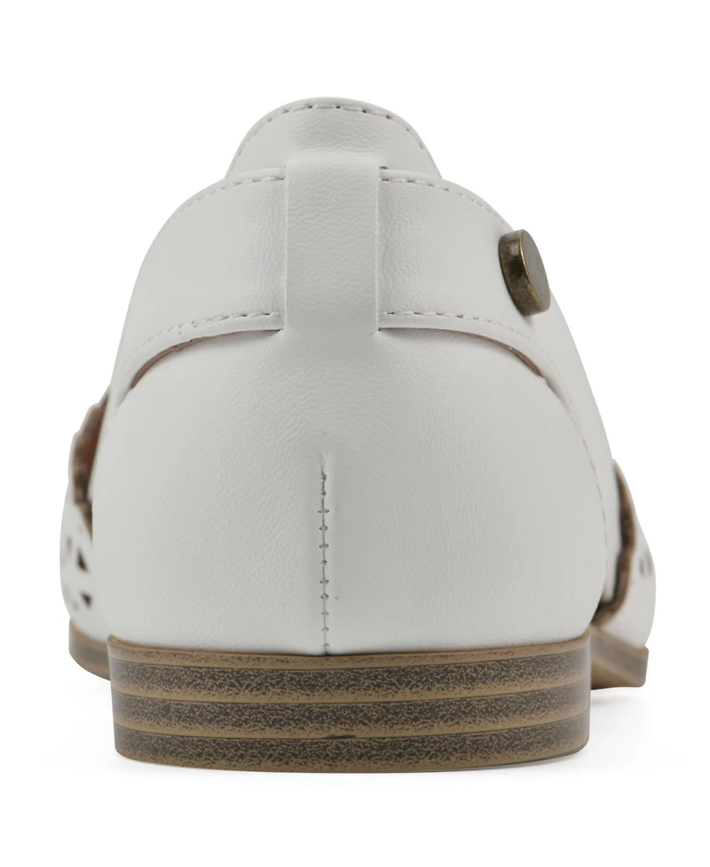 White Mountain Women's Nobler Pointed Toe Flats