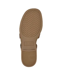 White Mountain Women's Mayday Round Toe Flat Sandals
