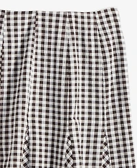 On 34th Women's Seersucker Gingham Midi Skirt, Exclusively at Macy's
