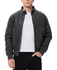 Landing Leathers Big & Tall Men Wwii Distressed Leather Bomber Jacket