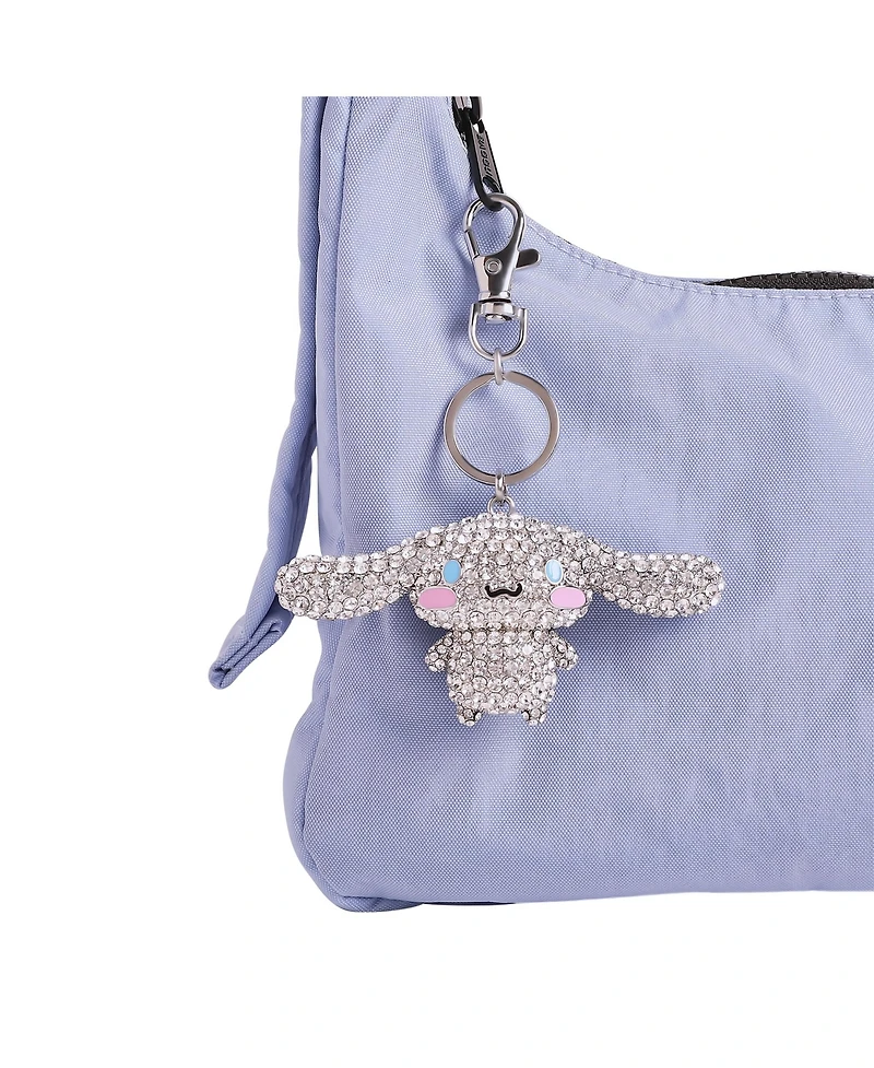 Hello Kitty Cinnamoroll Crystal-Embellished Keychain Travel Bag Charm
