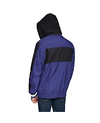 Tommy Hilfiger Men's Purple Baltimore Ravens Gael Lightweight Half-Zip Pullover Hoodie Jacket