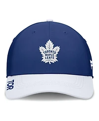Fanatics Men's Blue/White Toronto Maple Leaf's Authentic Pro Rink Flex Hat