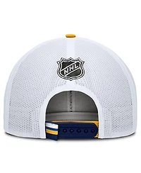 Fanatics Men's Navy/White St. Louis Blues Authentic Pro Rink Trucker Hat