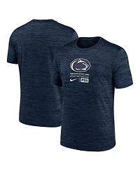 Nike Men's Navy Penn State Nittany Lions Campus Center Block Velocity Performance T-Shirt