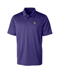 Cutter & Buck Men's Purple Minnesota Vikings Prospect Textured Stretch Polo