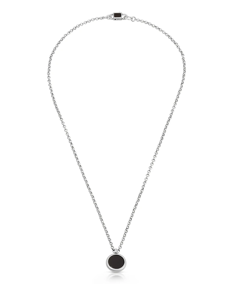 Ettika Single Circle Stone Necklace