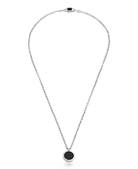 Ettika Single Circle Stone Necklace