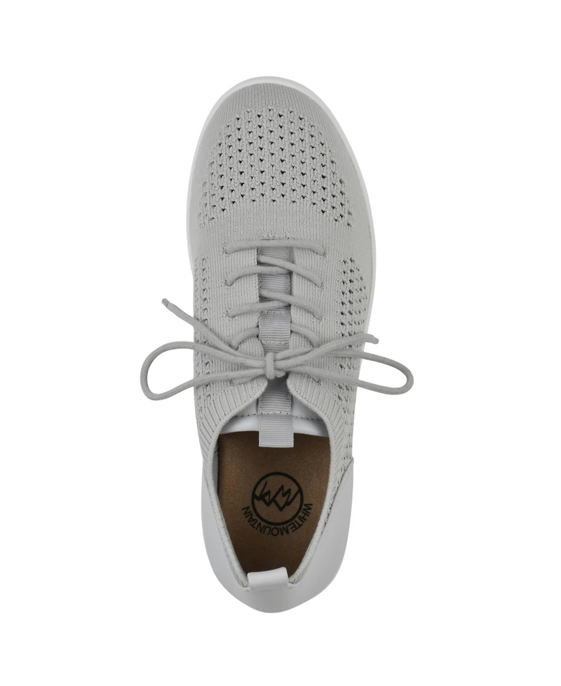 White Mountain Women's Upscale Slip-On Sneakers