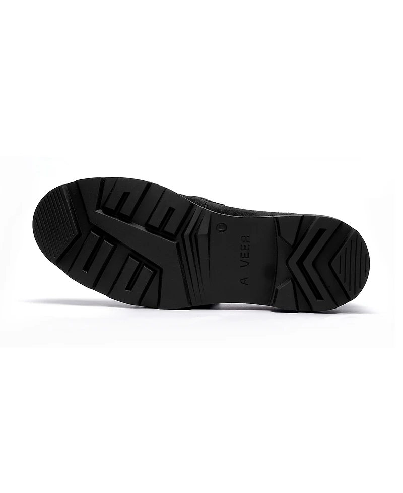 A. Veer Men's Samuel Leather Bit Loafers
