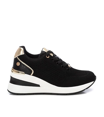Women's Wedge Lace-Up Sneakers By Xti