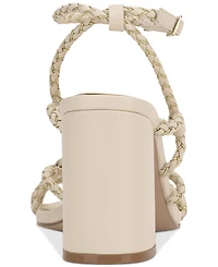 Jessica Simpson Women's Azimma Block-Heel Strappy Rope Sandals