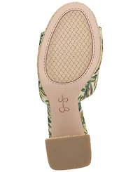 Jessica Simpson Women's Kameena Block-Heel Slip-On Sandals