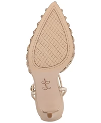 Jessica Simpson Women's Paveri Huarache Rhinestone Stiletto Pumps
