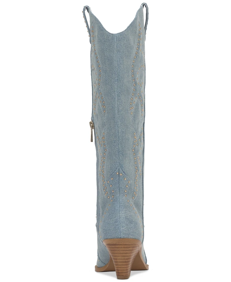 Jessica Simpson Women's Zaikes Studded Western Boots