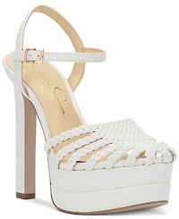 Jessica Simpson Women's Inaia Woven Platform Dress Sandals
