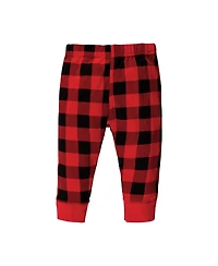 Hudson Baby Boys Cotton Bodysuit and Pant Set