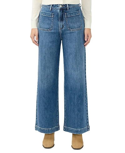 Silver Jeans Co. Women's 70s High Rise Wide Leg