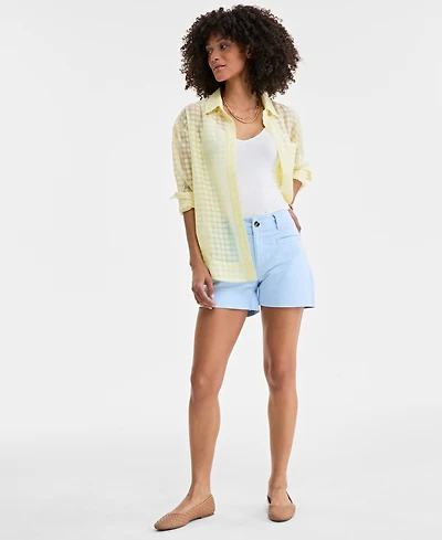 On 34th Women's Chino Shorts, Exclusively at Macy's