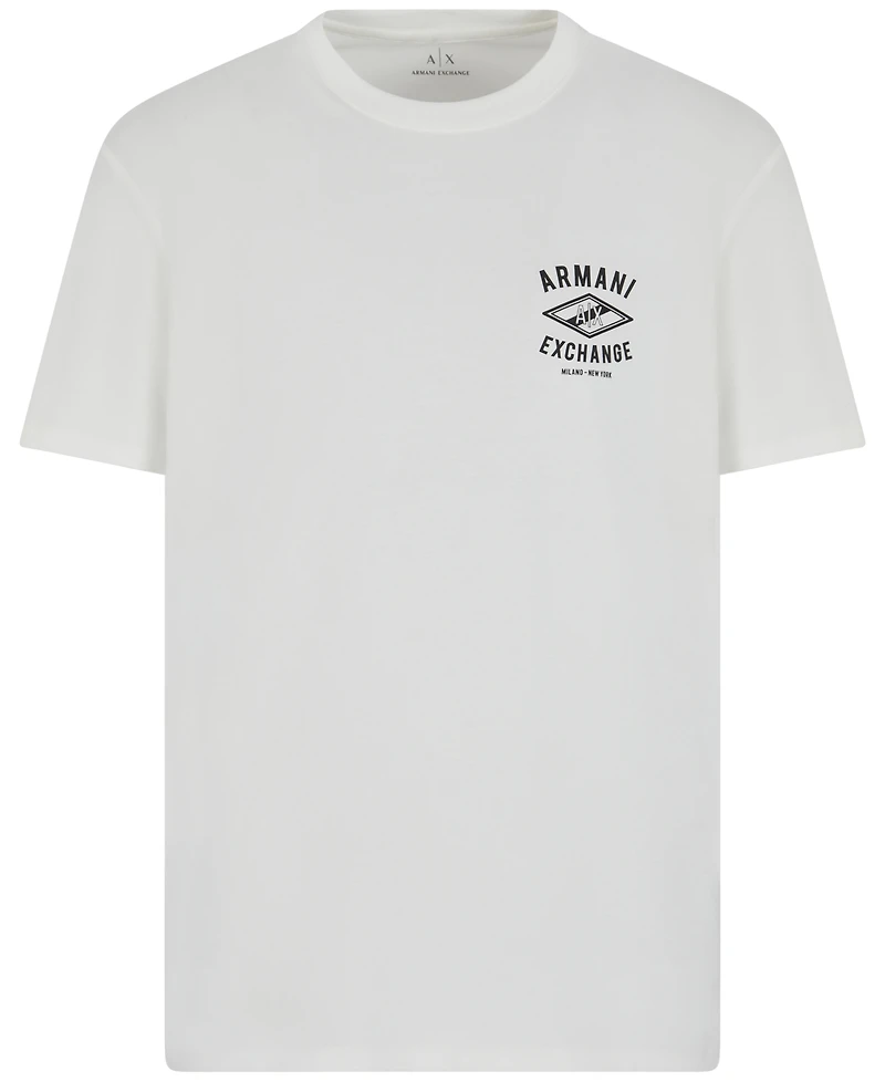 A|X Armani Exchange Men's Classic Fit Short Sleeve Logo Graphic T-Shirt