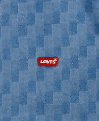 Levi's Big Boys Checkered Denim Shirt